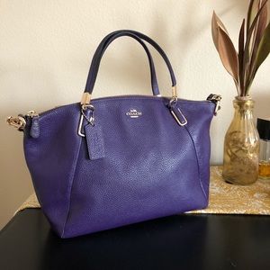 Purple Coach Handbag